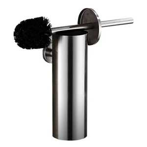 Oil Rubbed Bronze Toilet Brush Holder Stainless Steel Metal Lightweight Eco-Friendly Modern Freestanding <b>Bathroom</b> Commode - Product Image 5