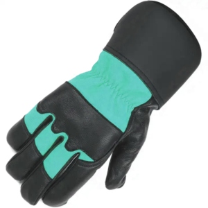 Guantes de Seguridad de Cuero Vacuno de Primera Calidad, Guantes Industriales para Trabajo, Protección para Manos de Trabajadores de la Construcción Canadiense, con Revestimiento de Goma - Product Image 2