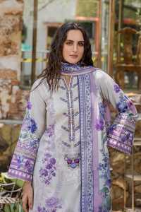 Última moda en ropa: Conjunto de camisa y pantalón Chunnari para mujer, corte en A, cómodo, bordado, para verano. - Product Image 4