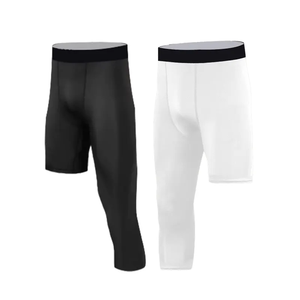 Leggings Deportivos de Compresión para Hombre OEM, Cintura Elástica, Pantalones Deportivos para Gimnasio, Entrenamiento, Running y Fitness - Product Image 4