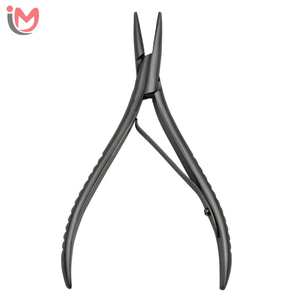 Kit de pinces pour extensions capillaires en alliage de cuivre pour l'installation et le retrait, avec étui de rangement, services OEM - Product Image 5
