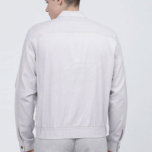 <b>Waterproof</b> Polyester/Cotton Casual Stand Collar Men <b>Winter</b> Bomber <b>Jacket</b> Custom Logo OEM Service Wholesale High Quality - Product Image 3
