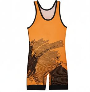 Combinaison de lutte personnalisée pour homme, sublimée, 85 % polyester, 15 % élasthanne, extensible, poids du tissu 220 g, entraînement adulte - Product Image 2