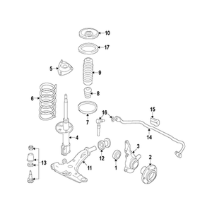 Nouveaux amortisseurs et vérins Tucson, côté droit 546612S650 - Product Image 2
