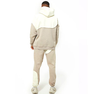 Conjuntos Deportivos Personalizados con Capucha y Cierre de Cremallera, 100% Algodón Ecológico, Venta al Por Mayor, Conjuntos Deportivos Modernos, Ropa OEM ODM - Product Image 1