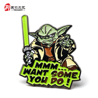 Badge personnalisé en émail souple, motifs club de golf, cheval, dauphin, dessin animé, pour cadeau promotionnel, fournisseur en gros, sur mesure