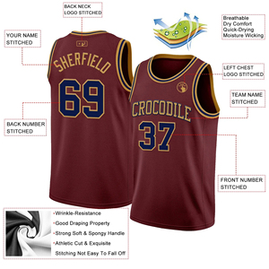 Uniformes Deportivos Personalizados Reversibles para Hombre, Camisetas de Baloncesto de Malla Transpirable, Uniformes de Equipo Sublimados para Entrenamientos Deportivos al por Mayor - Product Image 2