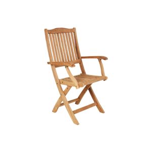 Solid Teak Waterproof Outdoor <b>Dining</b> Folding <b>Armchair</b> Modern Design Wood Legs Home Furniture for Home Office & Apartment - Product Image 1