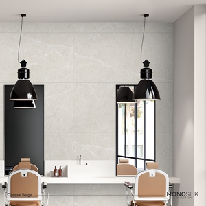 Carreaux de porcelaine émaillée vitrifiée polie finition mate 600x1200mm, antibactériens, antidérapants, résistants aux acides, à faible absorption d'eau - Product Image 5