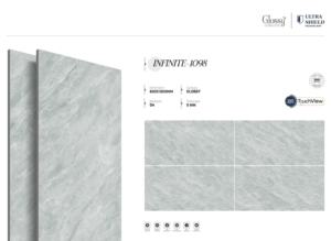 Carreaux de porcelaine brillants effet marbre italien de qualité supérieure, dimensions 800x1600, 1200x1800, 750x1500 mm, dalles de luxe pour projets - Product Image 3