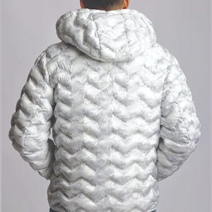 High Quality Men's Long <b>Thin</b> Bubble <b>Jacket</b> <b>Waterproof</b> Latest Fashion Style Customized Logo Wholesale Price Custom Sizes Shining - Product Image 3
