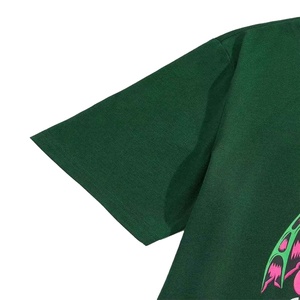 เสื้อยืดพิมพ์ลายคุณภาพพรีเมียม ผ้าฝ้าย 100% สำหรับผู้ชาย ดีไซน์เรียบ โลโก้ด้านหน้า มีสต็อกจากผู้ผลิตจำนวนมาก ราคาแข่งขัน - Product Image 3