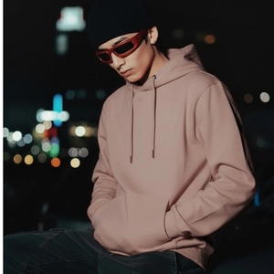 Sudaderas con Capucha Unisex Personalizadas, de Algodón y Felpa, 500 g/m², Sin Cordón, Estilo Vintage, Talla Grande, para Hombre - Product Image 4