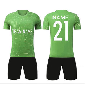 Ensemble d'uniformes d'entraînement de football pour adultes fabriqués au Pakistan, avec maillots et hauts, découpe automatisée - Product Image 1