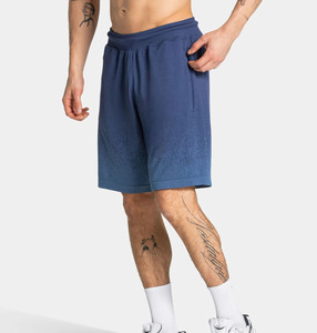 OEM <b>Mens</b> Summer Casual Fitness Clothing <b>Set</b> Sleeveless Tank <b>Top</b> <b>Shorts</b> Gradient Blue Breathable Seamless Quick Dry Premium - Product Image 6