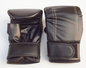 1 Par de Guantes de Boxeo Unisex para Adultos, para Entrenamiento, Fitness, Ejercicio, Sparring, Protección Deportiva, Absorción de Humedad, con Cierre y Logotipo Personalizado - Product Image 2