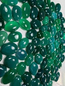 Pierre précieuse naturelle en onyx vert Hakik, cabochon de qualité supérieure, onyx vert Hakik de créateur, prix de gros - Product Image 1