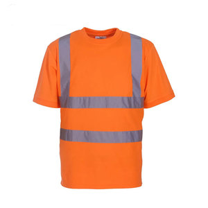 Camiseta de Alta Visibilidad Impermeable y Autoadhesiva, Ropa de Trabajo de Seguridad con Estampado Reflectante Industrial para Hombre - Product Image 3