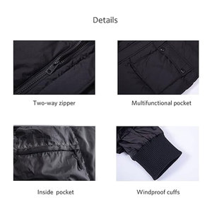<b>Men's</b> Long <b>Winter</b> Puffer Coat Packable <b>Waterproof</b> Warm Puffer <b>Jacket</b> with Hooded Compressible Insulated Cold Weather Outerwear - Product Image 2