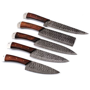 Juego de Cuchillos de Chef de Acero Damasco de 67 Capas con Mango de Madera Hecho a Mano, Fabricación de Fábrica, para Diestros, Personalizable, Más Vendido, en Stock - Product Image 1