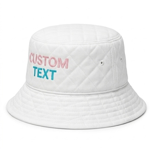 Sombrero de Pescador Acolchado Personalizado Injae, Costuras Texturizadas, Ala Ancha, Logotipo Bordado, Mezcla de Algodón, Marca Privada OEM, Casual, para Exteriores - Product Image 2