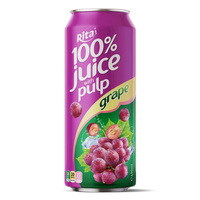 Private Label 100% Vietnam Kwaliteit Passievruchtensap Met Pulp Oem Odm Diensten 500Ml Blikjes Puree Dranken