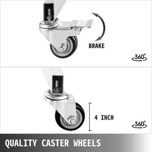 Supporto per carrozzeria a 8 ganci per porte a 4 ruote girevoli per riparazione del corpo - Product Image 5