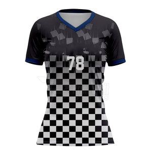 Factory Direct Sales Short Sleeves V-Neck Softball <b>Shirts</b> New Style Sport Wear V-Neck Softball <b>Shirts</b> - Product Image 1