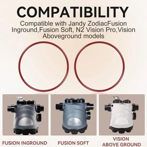 <span class=keywords><strong>Joint</strong></span> <span class=keywords><strong>torique</strong></span> R0586300 pour système de <span class=keywords><strong>piscine</strong></span> hors sol Jandy Zodiac Nature 2 Fusion, Fusion Soft, Vision, Vision Pro (2 pièces) - Product Image 6