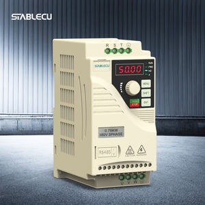 อินเวอร์เตอร์แปลงความถี่ 0.75 กิโลวัตต์ 11 กิโลวัตต์ 15 กิโลวัตต์ 380 โวลต์ ตัวควบคุมความเร็วไดรฟ์ AC สตาร์ทเตอร์ 200 กิโลวัตต์ ระบบควบคุมเวกเตอร์ VFD สามเฟส - Product Image 4