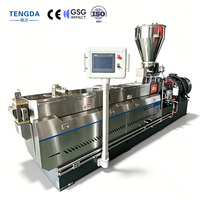 Machine de granulation de plastique biomasse à haute capacité de remplissage pour la production de granulés PLA / PBAT / PBS + poudre de paille