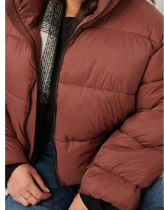 Hot Selling Women Crop Puffer Jacket Casual winter warm Outdoor Fashion Quilted Cropped Puffer Jacket - Product Image 6