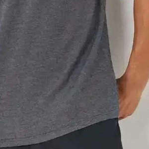 เสื้อยืดคอกลมทรงโอเวอร์ไซส์ผ้าฝ้ายทอ 100% แบบเรียบง่าย สไตล์สตรีทแฟชั่น ระบายอากาศได้ดี สำหรับผู้ชาย ขายส่ง OEM - Product Image 5