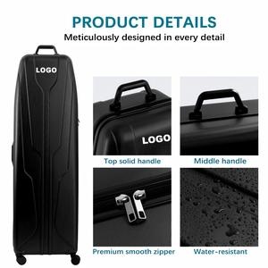 Estuche de Viaje para Palos de <span class=keywords><strong>Golf</strong></span> con Protección Rígida, 4 Ruedas Giratorias, Resistente a Impactos <span class=keywords><strong>y</strong></span> a las Roturas - Product Image 4