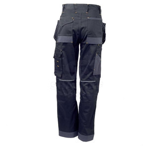 กางเกงนิรภัย ทนทาน เสื้อผ้าสำหรับงานอุตสาหกรรม มองเห็นได้ชัดเจน กางเกงนิรภัยสำหรับงานก่อสร้างกลางแจ้ง - Product Image 2