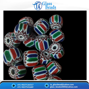 Cuentas de Vidrio Estrella Artesanales Personalizadas, Estilo Africano, Venta al por Mayor Directa de Fábrica, Cuentas Espaciadoras Sueltas a Granel - Product Image 4
