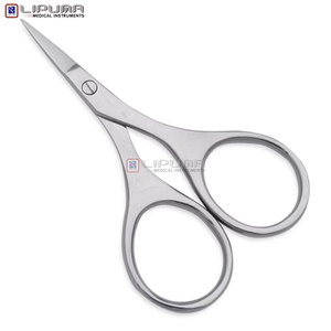 Ciseaux à ongles ergonomiques de luxe pour une coupe précise des cuticules, en acier inoxydable, outil de beauté pour la manucure, pour salon et usage domestique - Product Image 1