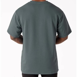 Nuevo diseño moderno, camiseta oversize 100% algodón para hombre, corte holgado, estampada, para todas las temporadas, suave. - Product Image 4
