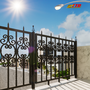 Soluciones de Diseño para Balcones, Barandillas Artísticas de Hierro Forjado para Villas, Creando Espacios Sofisticados, Alta Durabilidad, Diseño Moderno - Product Image 1