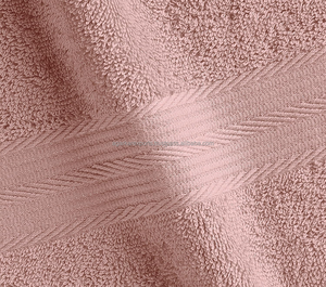 ชุดผ้าขนหนูอาบน้ำ 500 GSM ผ้าฝ้าย 100% 6 ผืน |   ดูดซับพิเศษ แห้งเร็ว |   โลโก้แบบกำหนดเอง OEM แบรนด์ส่วนตัว - Product Image 5