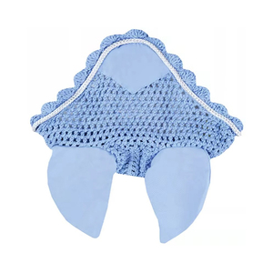 Malla antimosquitos para caballos con protección para las orejas, con logotipo personalizado, producto ecuestre de alta calidad en venta - Product Image 2