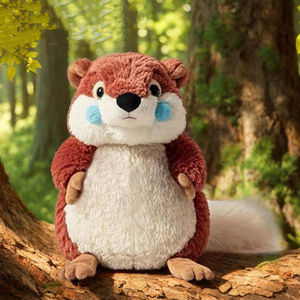Lindo Peluche de Ardilla Marrón de 31cm-50cm, Animal de Peluche Suave para Niños de 2 a 4 Años, Unisex - Product Image 3
