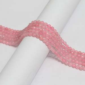 Perles rondes en pierre Zed Cut de 4 mm, perles rondes en vrac pour la fabrication de bijoux DIY, bracelets, colliers, boucles d'oreilles - Product Image 6