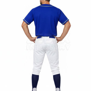 Uniforme de Béisbol Personalizado en Color, Tela de Poliéster Transpirable de Primera Calidad, Cantidad al por Mayor, MOQ Bajo para Ropa Deportiva - Product Image 2