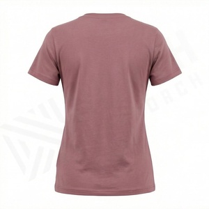 เสื้อยืดผู้หญิงขายตรงจากโรงงาน ออกแบบเองได้ ขายออนไลน์ สีและโลโก้สั่งทำได้ คุณภาพพรีเมียม ระบายอากาศได้ดี เสื้อผ้าลำลอง - Product Image 2