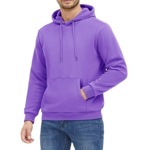 New Clush Industries Heavyweight Fleece Pullover Hoodie 500GSM Polyester/Cotton Quick Dry & Breathable Winter Casual - Product Image 2