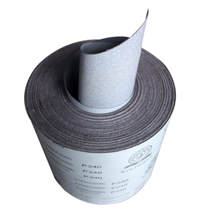 Rollo de Papel de Lija Abrasivo OEM Personalizado con Grano para Pulido Industrial de Cobre y Acabado de Superficies de Muebles - Product Image 5