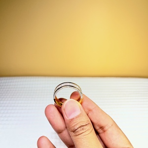 Anillo de Diamantes de Corte Brillante Redondo para Hombre, Certificado IGI, Cultivado en Laboratorio, Oro Amarillo de 14k, Regalo de Compromiso y Aniversario, Estilo Clásico - Product Image 2
