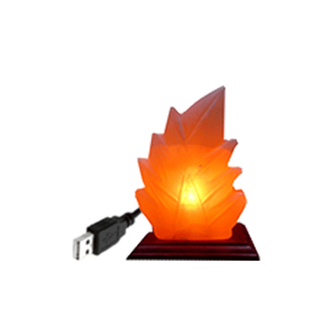 Top Selling USB <b>Mini</b> Himalayan Natural Shape Salt Lamp Eco-Friendly Carved Feng Shui Style Holiday Decoration Gift Pink High - Product Image 6