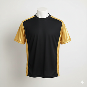 เสื้อฟุตบอลชายแบบสั่งทำสีได้ ผ้าถักทรงโอเวอร์ไซส์ กันหด รุ่นปี 2026 2027 ระบายอากาศ แห้งเร็ว สำหรับมืออาชีพ แบบแขนสั้น - Product Image 5